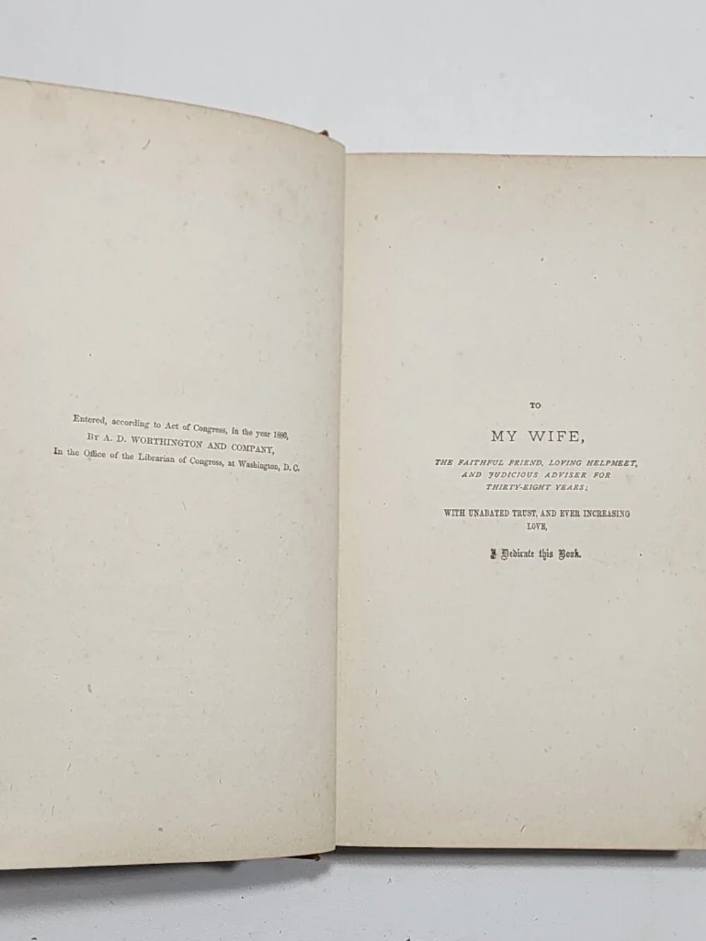 SIGNED 1ST ED Sunlight & Shadow Or, Gleanings from My Life Work by John B Gough
